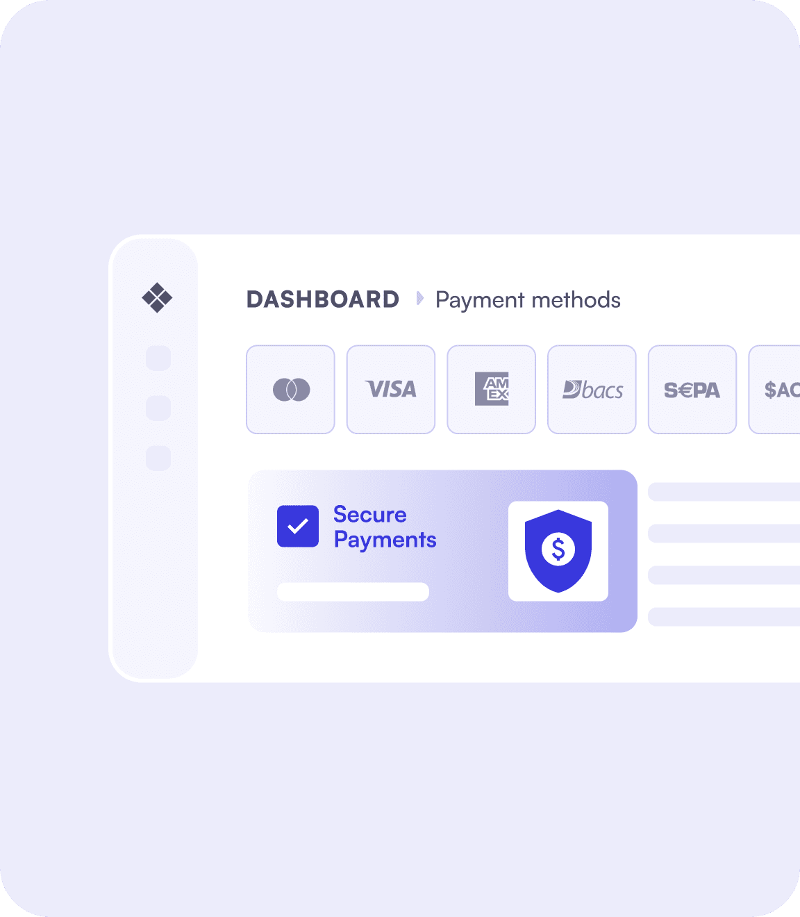 The payment experience strengthens the relationship.